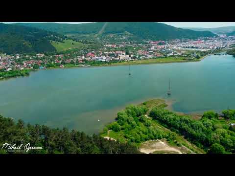 Vederi aeriene în apropiere de Piatra Neamț